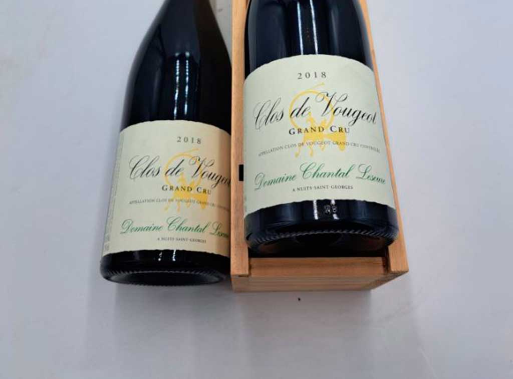 Viaje a los sentidos: El excelente vino Chantal Lescure Clos de Vougeot 2018