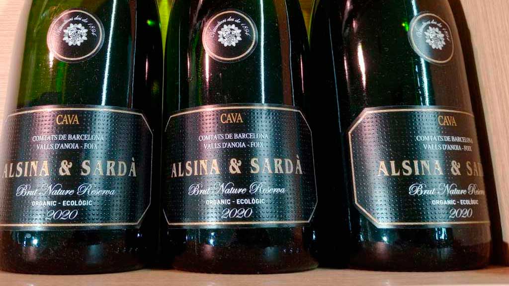 Cava Comptes de Barcelona Valls d'Anoia-Foix Alsina y Sarda Reserva 2020