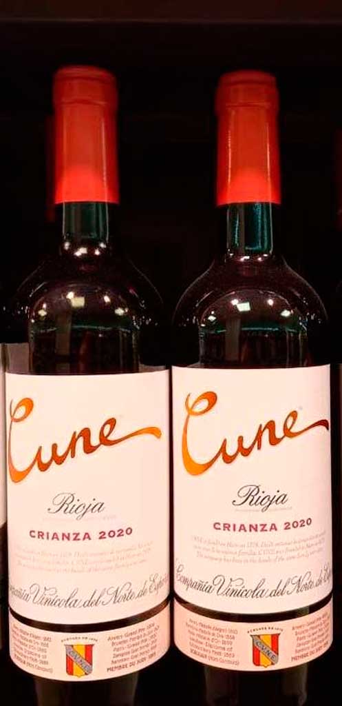 Vino Cune Crianza 2020